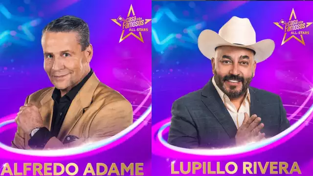 Lupillo Rivera y Alfredo Adame 