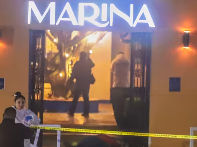 El lugar de los hechos en Ensenada