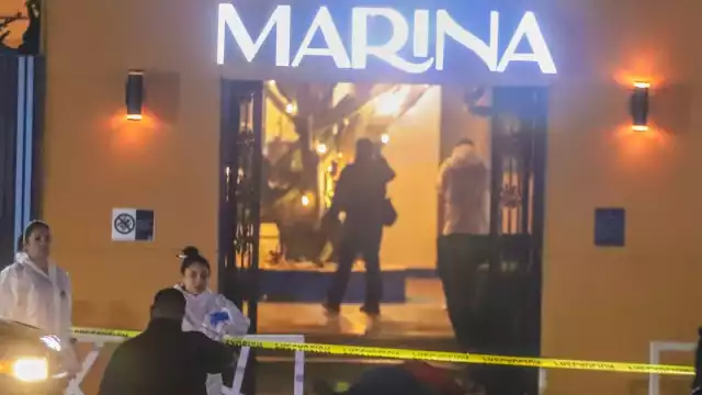 El lugar de los hechos en Ensenada