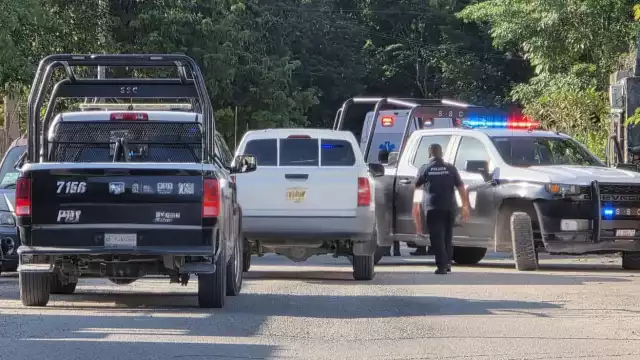 Elementos de diferentes corporaciones atendieron el llamado.