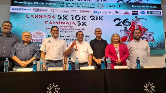 La salida y meta será a las puertas del Colegio de Contadores La salida y meta será a las puertas del Colegio de Contadores