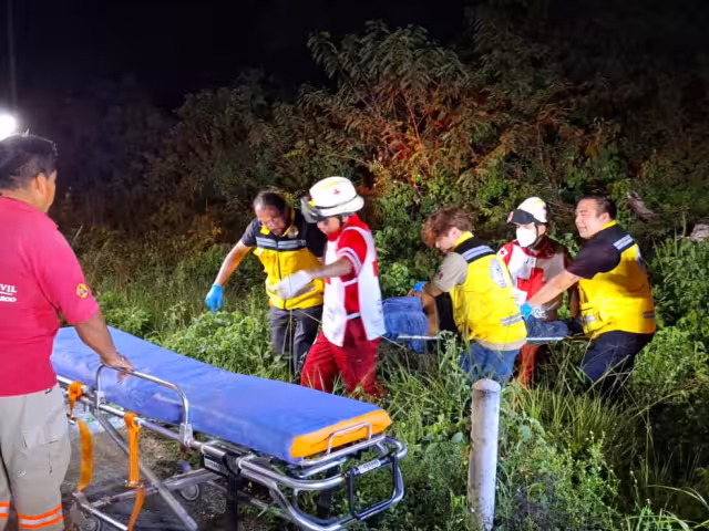 Los cuerpos de emergencia rescataron a las víctimas.