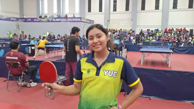Las jugadoras yucatecas de tenis de mesa tuvieron un buen inicio en la Olimpiada Nacional 2025.