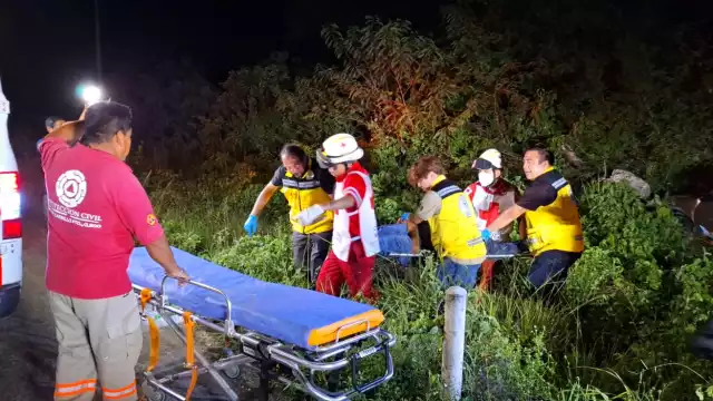 Los cuerpos de emergencia rescataron a las víctimas.