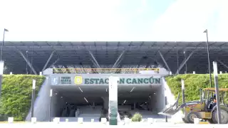 Estación del Tren Maya de Cancún, una de las más populares entre el turismo