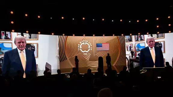 Trump aprovechó para destacar su relación con Infantino
