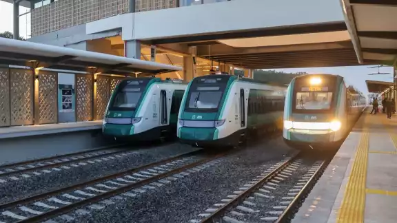 Tren Maya ofrece viaje redondo de Campeche a Edzná Tren Maya ofrece viaje redondo de Campeche a Edzná