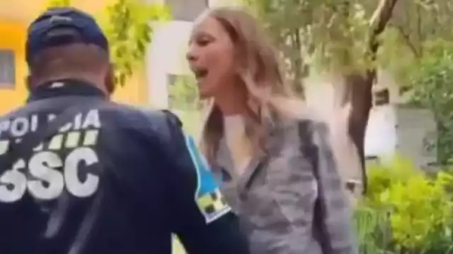 Usuarios en redes sociales hicieron concoer su negativa ante la actitud de la mujer