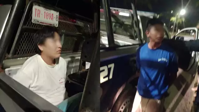 En su segundo intento de robo, los presuntos ladrones fueron detenidos por los vecinos