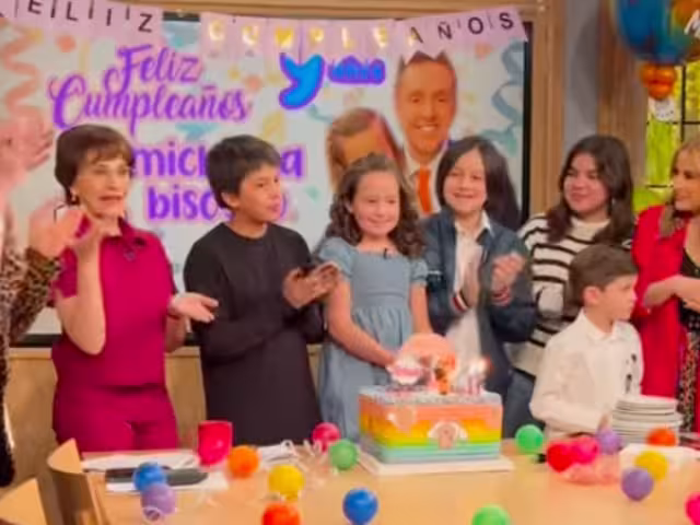 Michaela Bisogno celebró su cumpleaños en el foro de ‘Ventaneando’