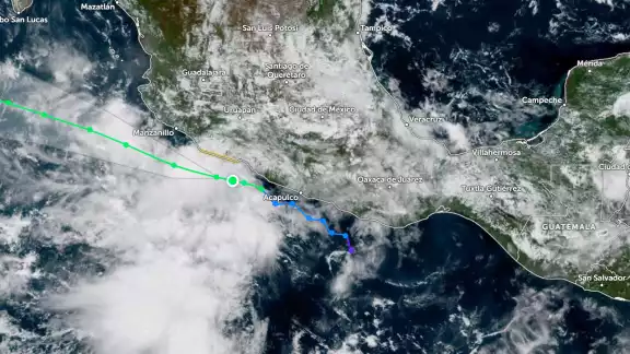 Tormenta tropical Mario amenaza costas de Michoacán y Guerrero con lluvias intensas Tormenta tropical Mario amenaza costas de Michoacán y Guerrero con lluvias intensas