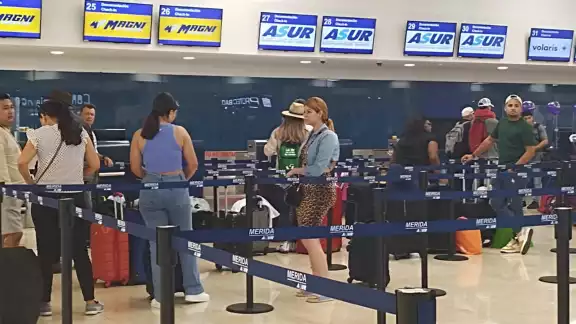 En los últimos días ha disminuido la movilidad de pasajeros en el aeropuerto de Mérida