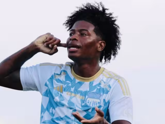El futbolista ecuatoriano