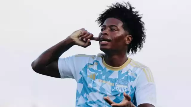 El futbolista ecuatoriano