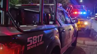 Presunta privación de la libertad de un hombre en Cancún genera fuerte movilización policiaca