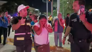 Madre buscadora en Cancún es trasladada a un hospital