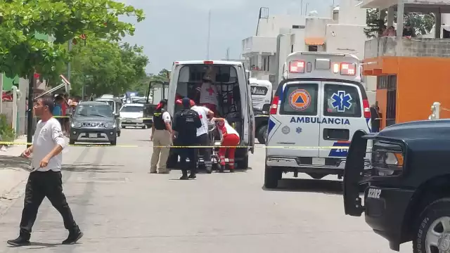 El hombre baleado fue trasladado de emergencia al hospital, donde perdió la vida.