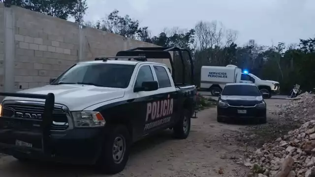 El cuerpo fue trasladado a las instalaciones del Semefo.