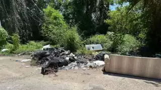 Denuncian basurero clandestino en Infonavit Payo Obispo