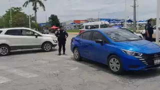 Choque en Ah Kim Pech deja solo daños materiales, sin lesionados