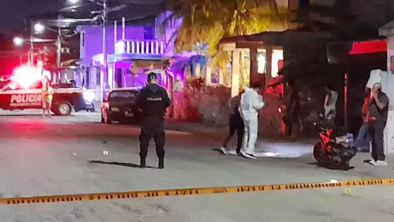 En el área se encontraron diversos casquillos de las armas de fuego utilizadas por los atacantes