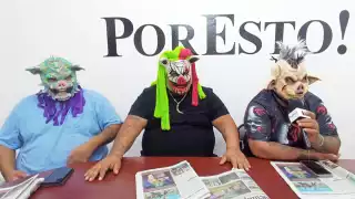 Visita “Puerquiza Extrema” las oficinas de Por Esto! en Cancún y retan a Corsario Junior