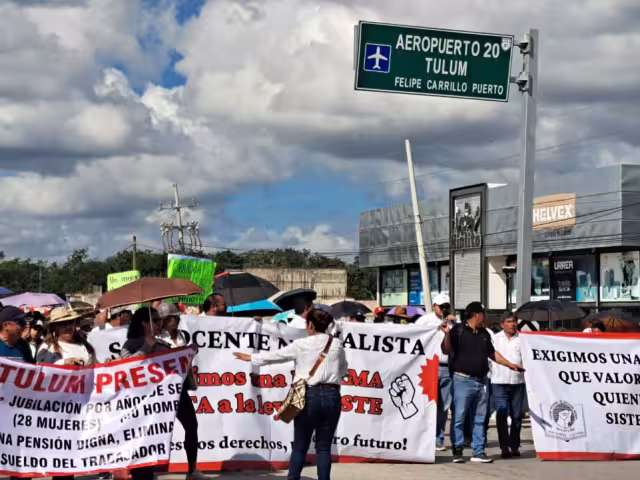 Los manifestantes aseguraron seguir con sus marchas hasta obtener una respuesta positiva