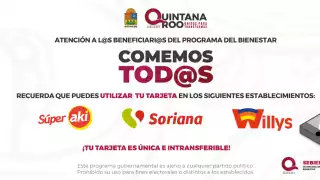 ¿Eres beneficiario de “Comemos Todos" Quintana Roo? Fechas para recibir el apoyo económico  en diciembre