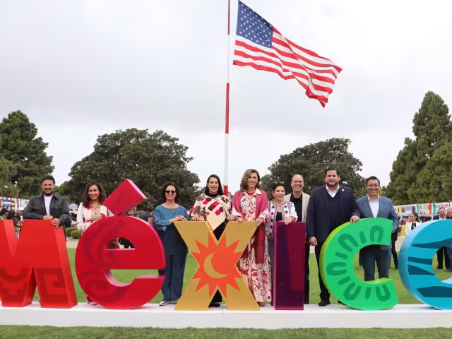La secretaria Josefina Rodríguez encabezó a la delegación mexicana en San Diego.