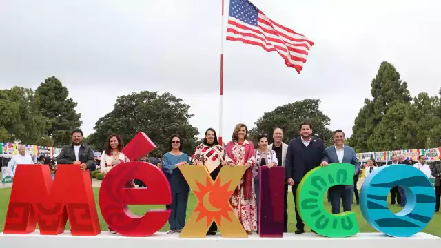 La secretaria Josefina Rodríguez encabezó a la delegación mexicana en San Diego.