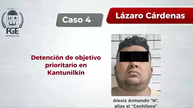 Hace unos días se realizó la detención del “Cochiloco”, líder criminal en Tulum
