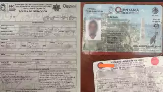 Sancionan a taxista que se volaba los altos en la ciudad de Chetumal