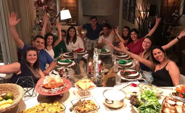 La Navidad se disfruta con la tradicional cena que reúne a familiares y amigos