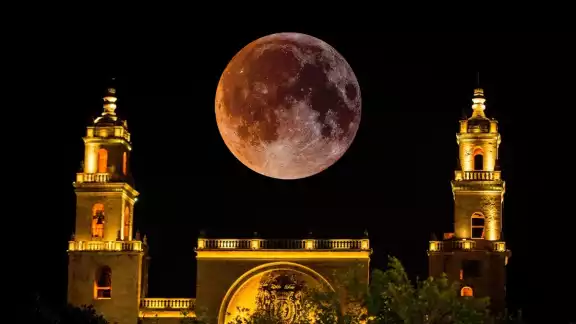 Yucatán será testigo del eclipse lunar total Yucatán será testigo del eclipse lunar total