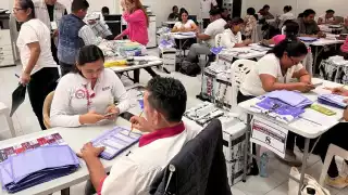 INE Campeche avanza con el conteo de votos: Concluye  4 de 6 elecciones del Poder Judicial 