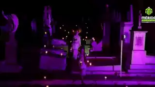 Encienden luces en el parque de San Juan por Festival de las Ánimas 