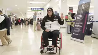 Atleta paralímpica yucateca, Sueña con una medalla olímpica; viaja para ganar la presea dorada en Los Ángeles     