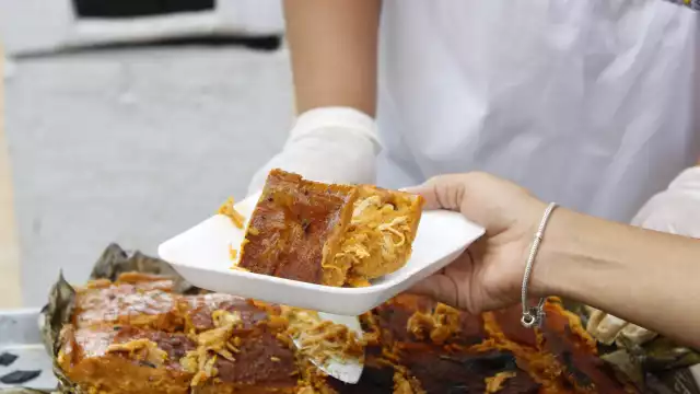  El platillo tradicional tiene un alto contenido calórico.