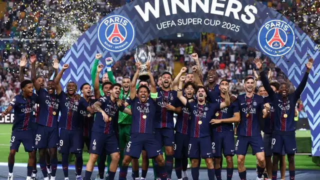 Paris Saint-Germain, campeón de la Supercopa de Europa 2025.