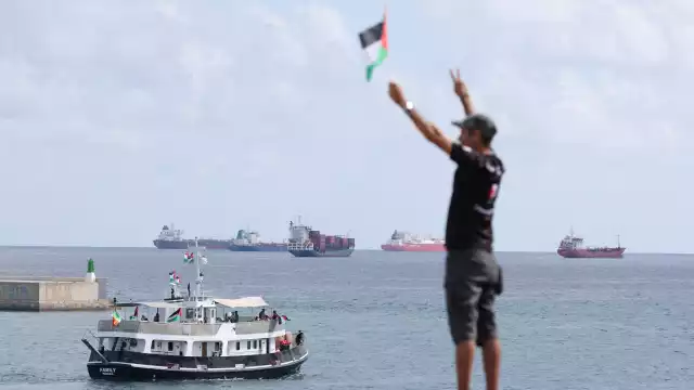 La Flotilla Global Sumud fue interceptada cerca de Gaza y obligada a llegar a Israel; hay siete mexicanos.