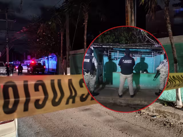 De acuerdo con el reporte, no hubo personas detenidas, solamente se colocaron sellos de aseguramiento en las viviendas