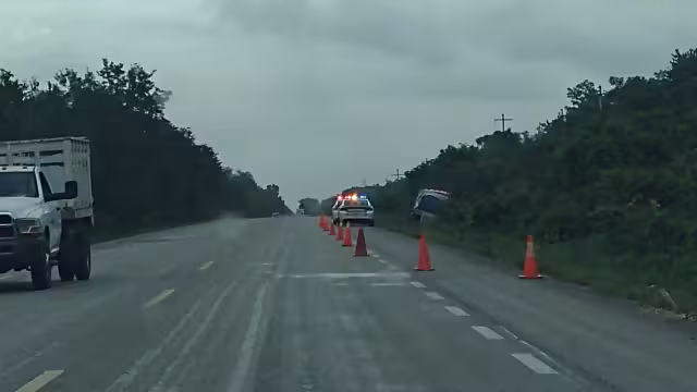 Pese al grado del accidente, el conductor no fue reportado como herido