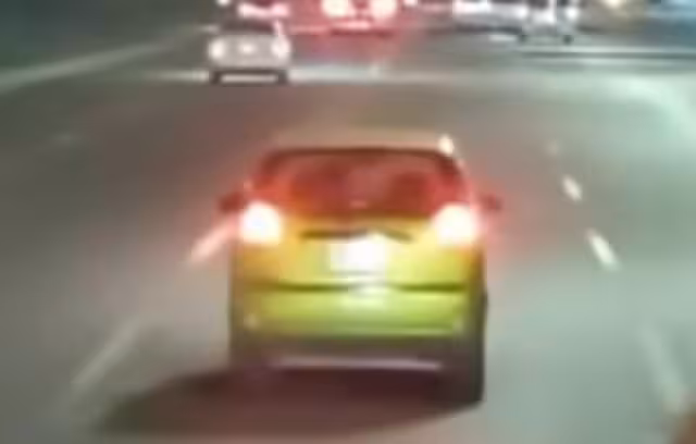 El vehículo ya fue asegurado por elementos de la SSP