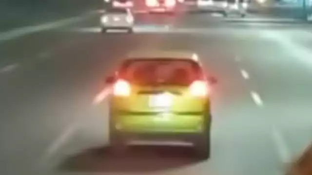 El vehículo ya fue asegurado por elementos de la SSP