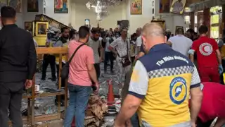 Atentado en iglesia en Damasco cobra la vida de al menos 20 personas 