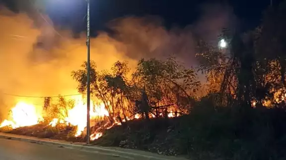 En la ciudad se ha percibido mucho humo en el cielo ante los últimos siniestros que se han registrado.
