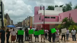 Los comerciantes cuestionaron la presunta acción del Alcalde de Valladolid