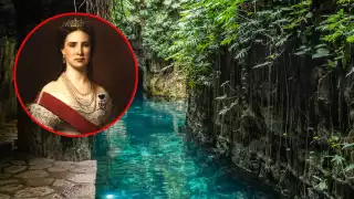   Rincón imperial: el cenote donde la Emperatriz Carlota se refrescó durante su visita a Yucatán  