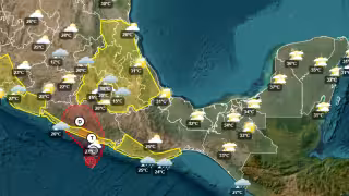 Las costas de Guerrero serán las más afectadas por este fenómeno.