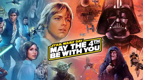 Hoy 4 de mayo se celebra el Día de Star Wars por el juego de palabras "May the 4th be with you". Hoy 4 de mayo se celebra el Día de Star Wars por el juego de palabras "May the 4th be with you".